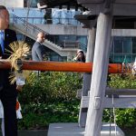 This bell was donated from Japan wishing for world peace.